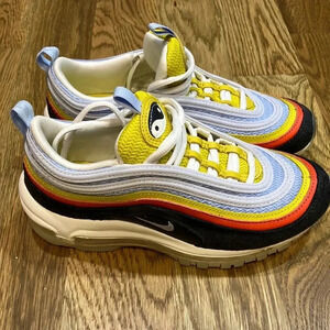 NWOT Kids Nike Air Max 97 Set to Rise Rainbow (3.5)